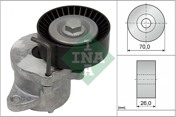 WILMINK GROUP Натяжная планка, поликлиновой ремень WG1253553